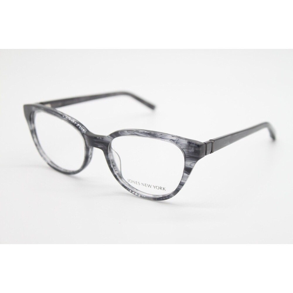NEW JONES NEW YORK J760 GREY CLEAR AUTHENTIC EYEGLASSES 53-18